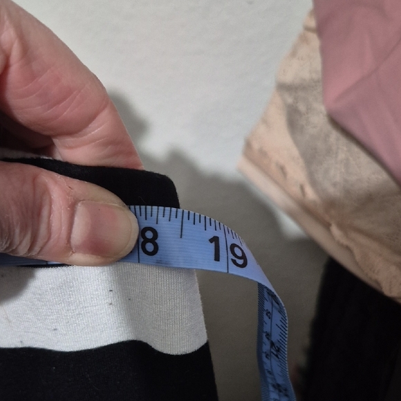 Lane Bryant Black and White Striped Dress - Picture 5 of 5